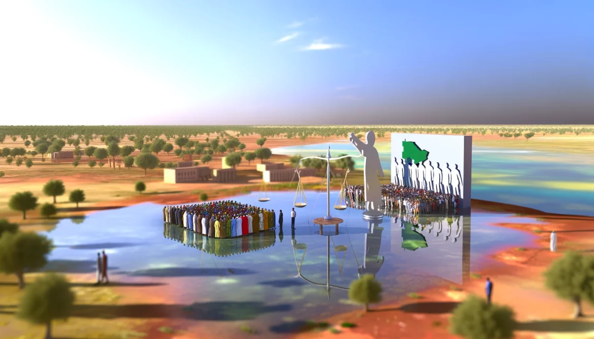 Un groupe diversifié de citoyens engagés activement dans un processus démocratique.