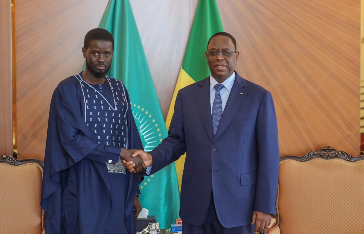 Bassirou Diomaye Faye Bassirou Diomaye Faye et Macky Sall