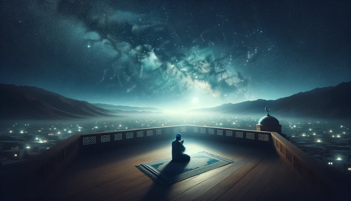 La connexion spirituelle profonde et de l'introspection au cours des dix derniers jours du Ramadan