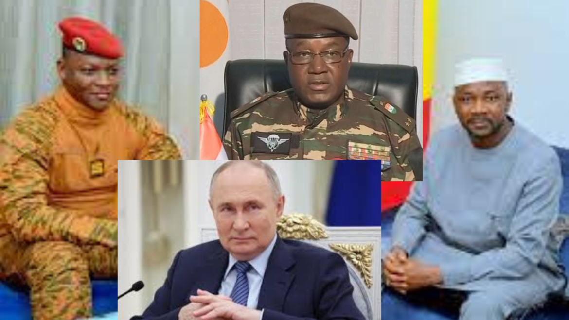 Les dirigeants de l'AES félicitent Poutine pour sa réélection.