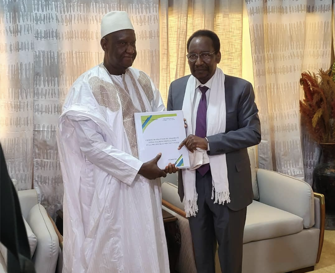 Ousmane Issoufi Maiga et Dioncounda Traoré Ousmane Issoufi Maiga et Dioncounda Traoré