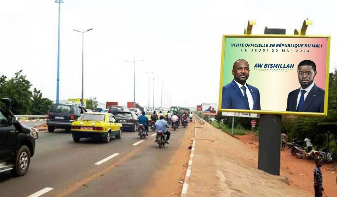 Bassirou Diomaye Faye au Mali