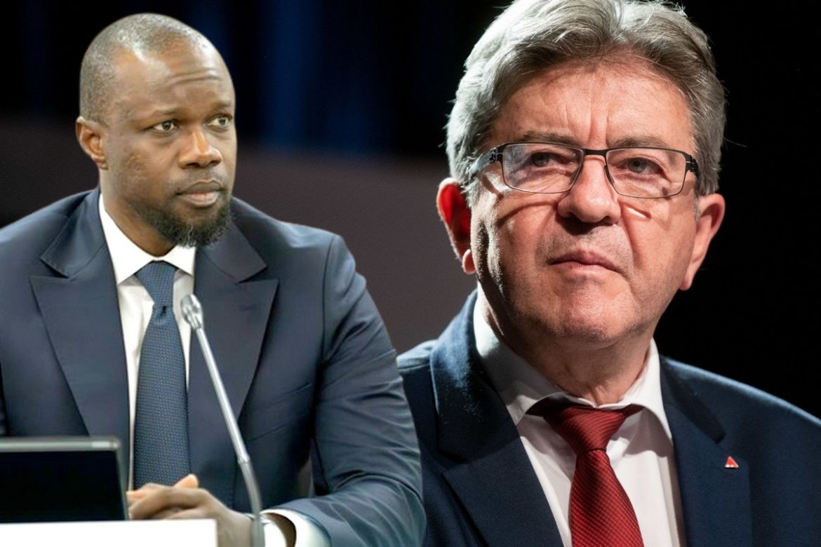 Ousmane Sonko et Jean-Luc Mélenchon