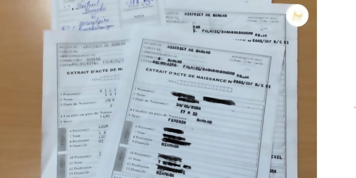 Acte de naissance