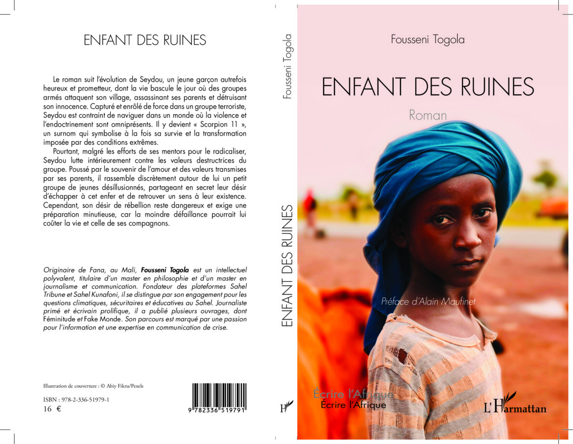 Couverture du roman Enfant des ruines