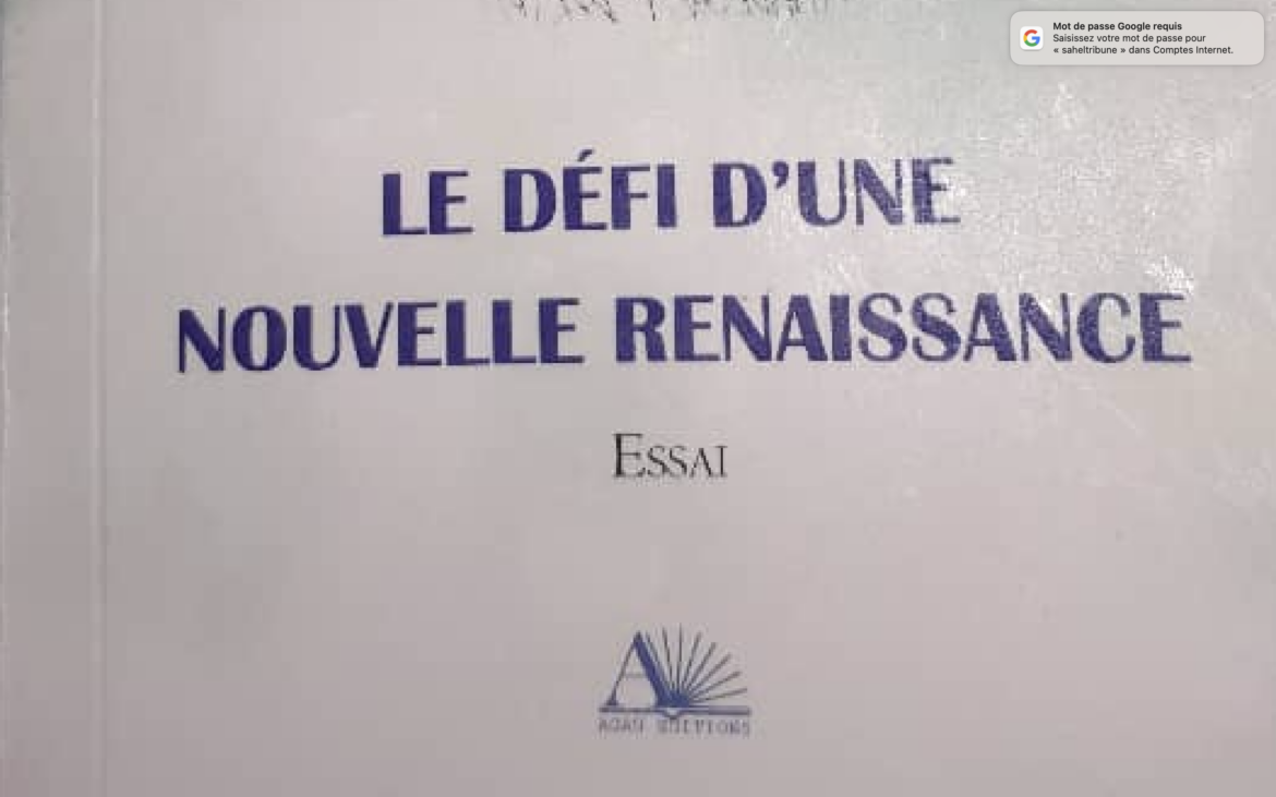 Défi d’une nouvelle renaissance Première couverture du livre le Défi d'une nouvelle renaissance.