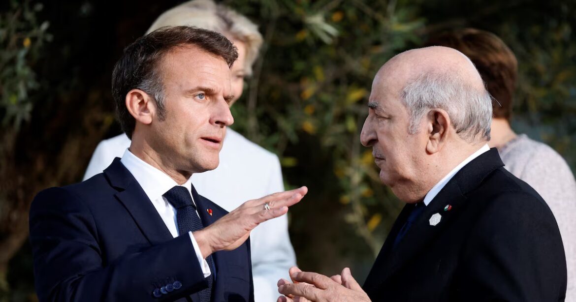 Macron et Tebboune Macron et Tebboune
