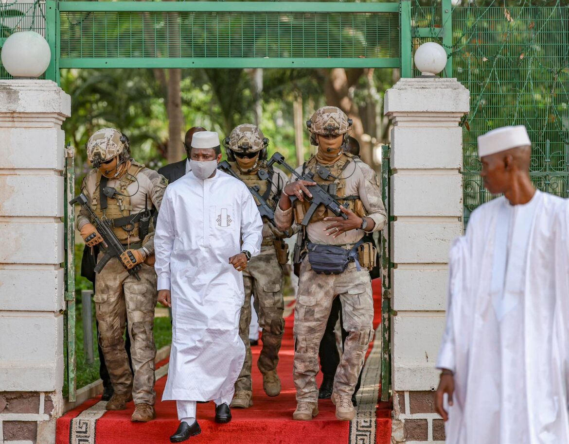 Le Président de la Transition, le général Assimi Goïta Le Président de la Transition, le général Assimi Goïta