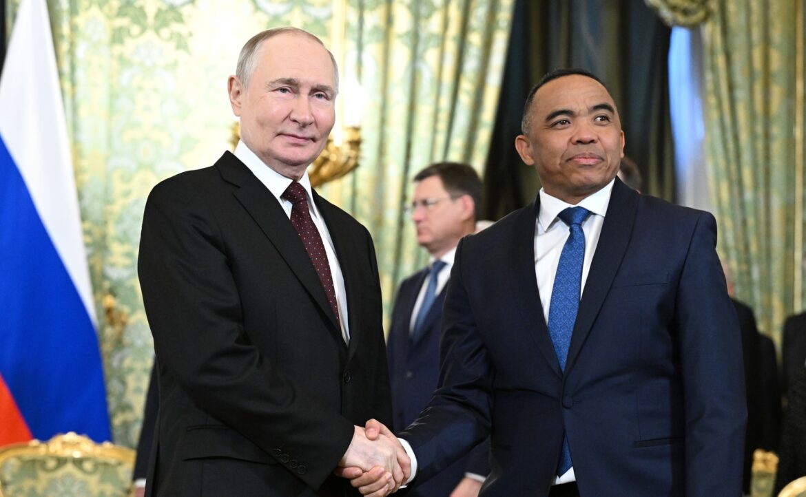 Le Président Malgache en Russie
