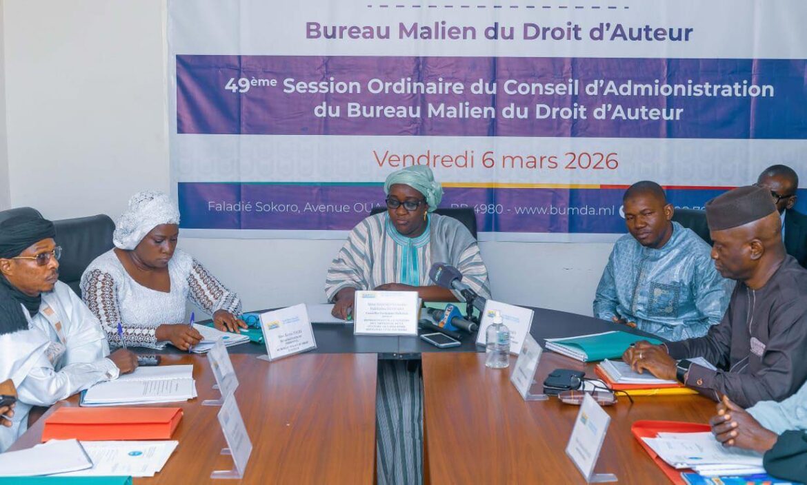 Conseil d'administration du bureau malien des droits d'auteur