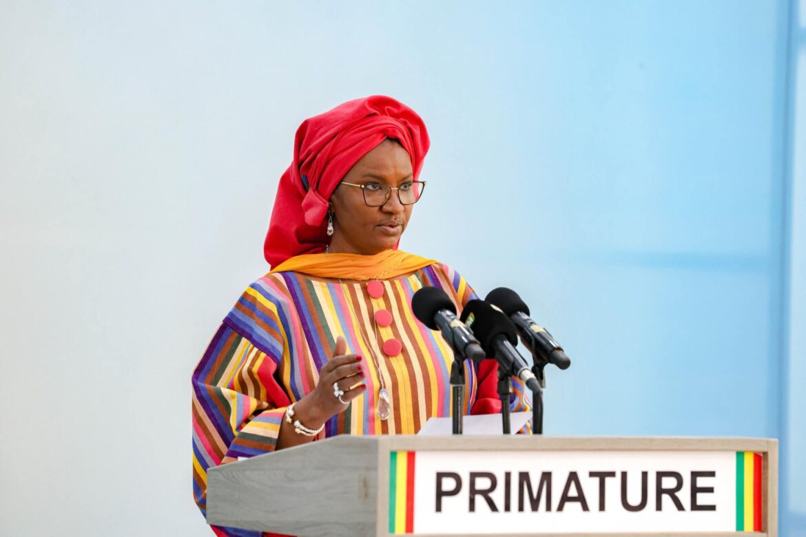 ministre de l’Entrepreneuriat national, de l’Emploi et de la Formation professionnelle, Oumou Sall Seck