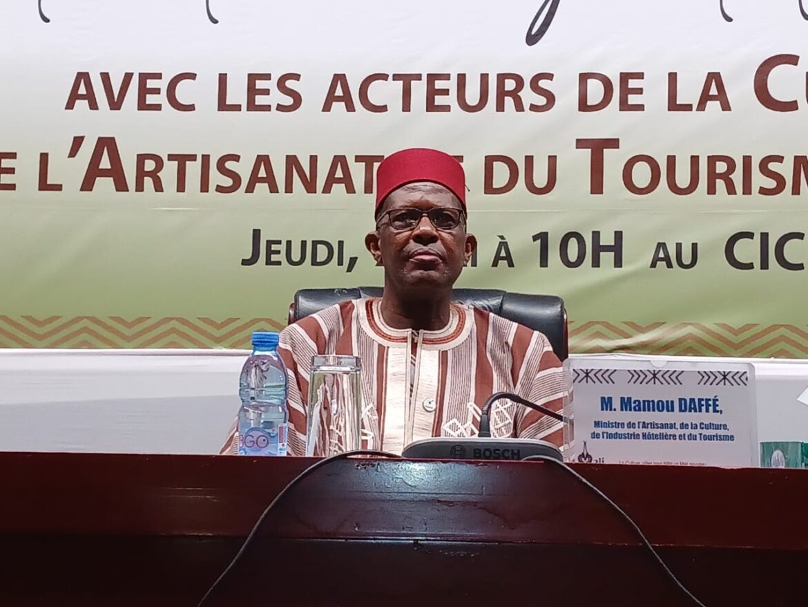 Mamou Daffé à la Rencontre d’échange et d’information