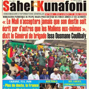 Sahel Kunafoni N°064 du lundi 11 mai 2026