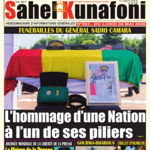 Sahel kunafoni N° 63 du lundi 04 mai 2026