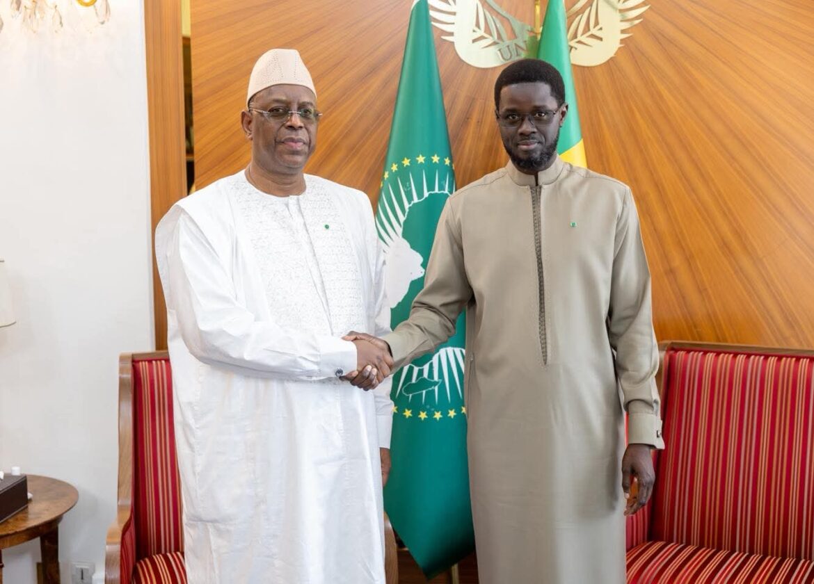 Macky Sall et le président Bassirou