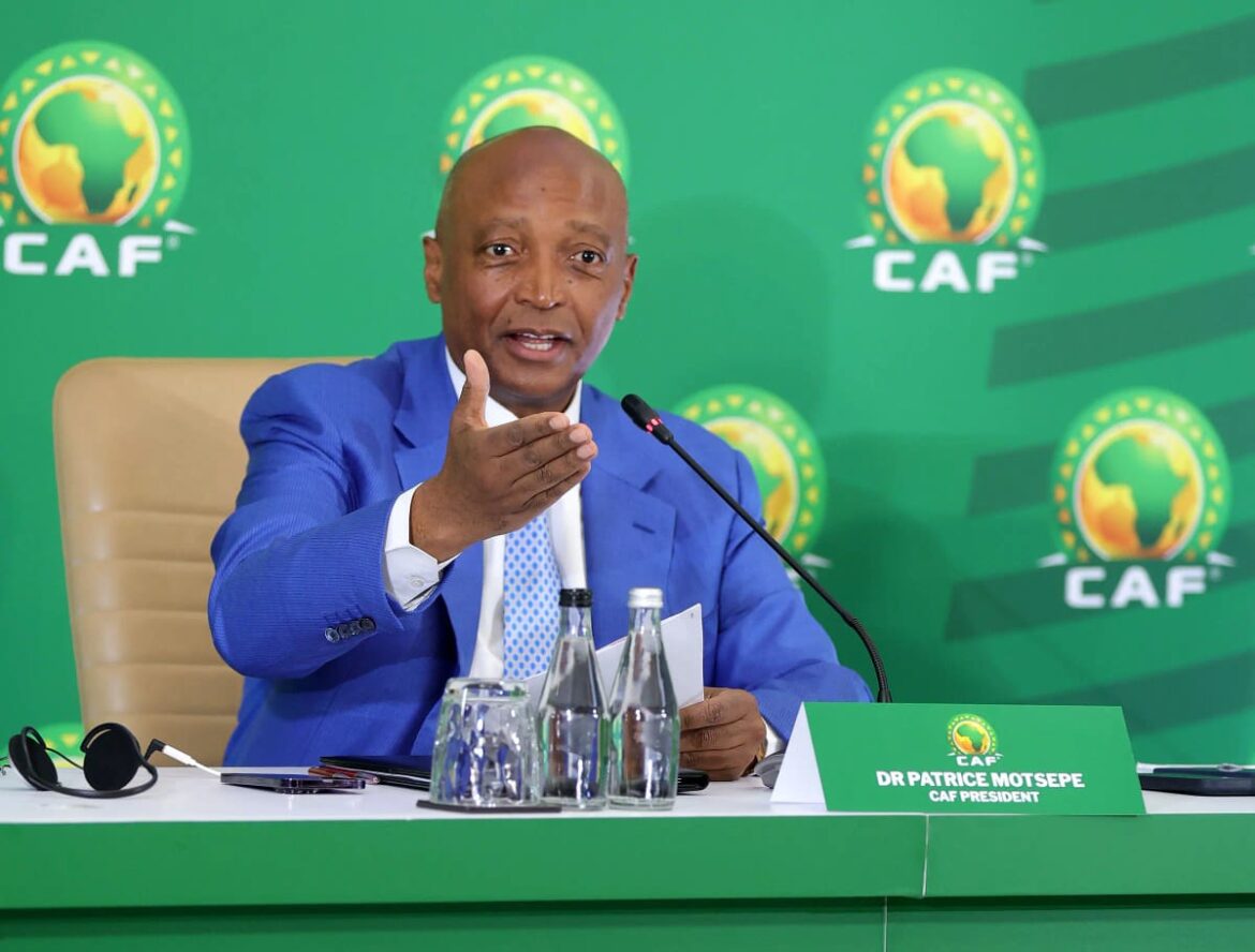 Patrice Motsepe, président de la confédération africaine de football