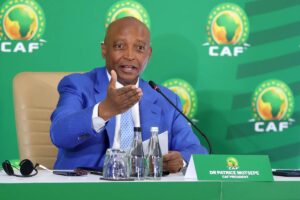 Patrice Motsepe, président de la confédération africaine de football
