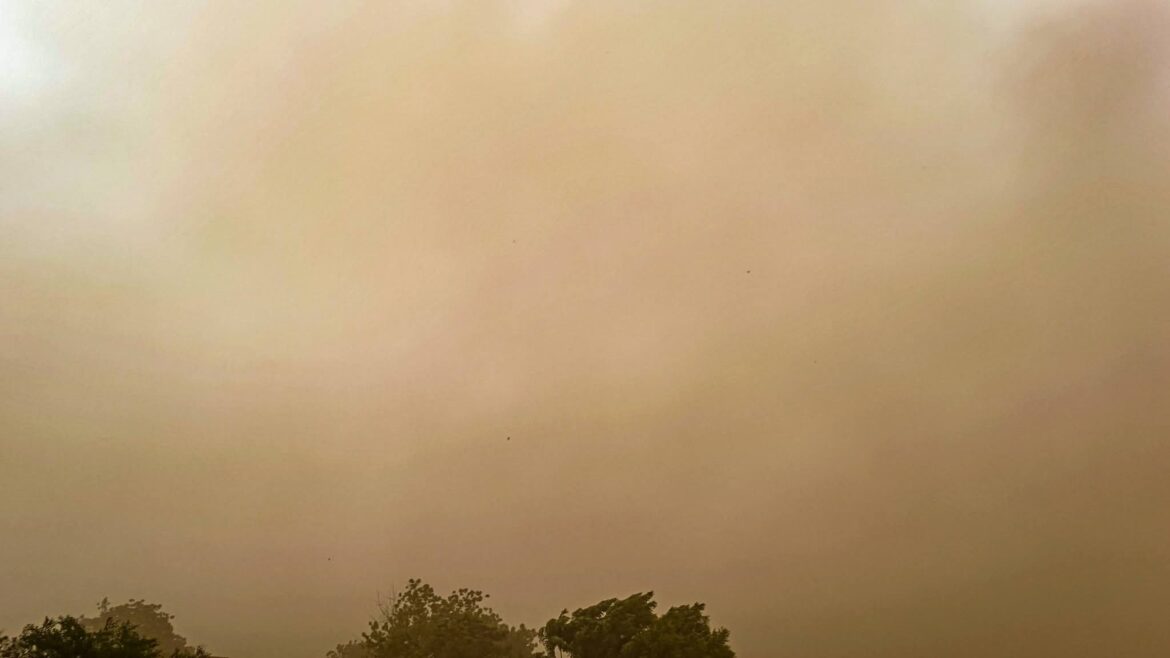 Tempête de poussières
