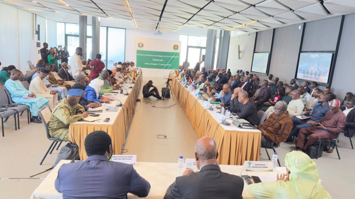 Réunion ministérielle AES-CEDEAO à Dakar le 17 octobre 2026 sur la coopération régionale en Afrique de l’Ouest
