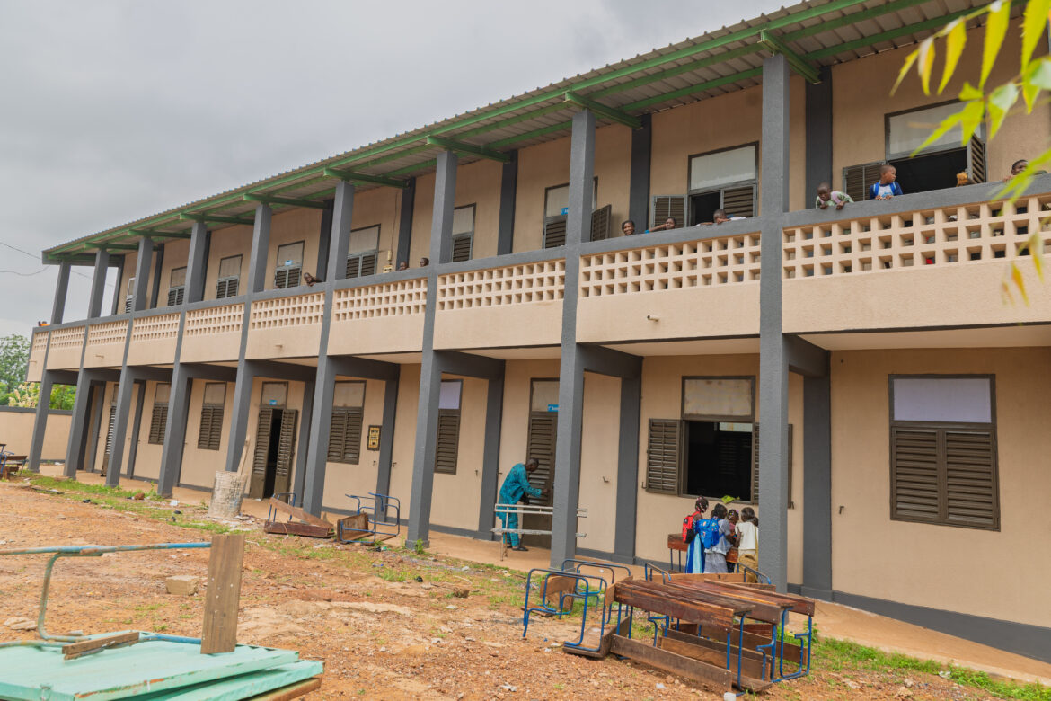 École fondamentale Amadou Haya Sanogo de Kati après sa réhabilitation